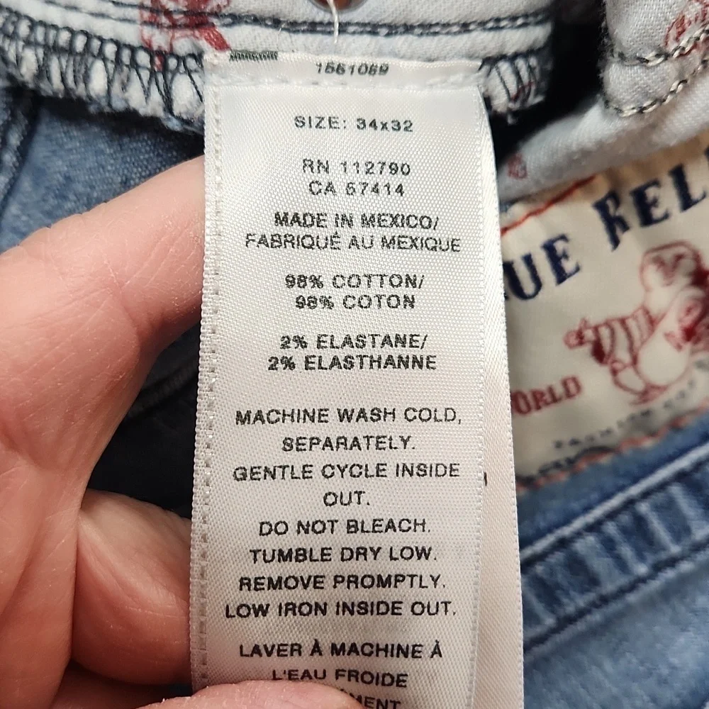 True Religion Ricky Relaxed Straight Jeans‎